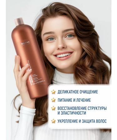 Kapous Professional Set of shampoo and balm Magic Keratin - Buy Online on GoSupps.com