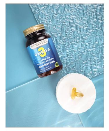 NUBIXEEL Omega 3 nubixil 2000mg 60 capsules of fish oil - Buy Online on GoSupps.com