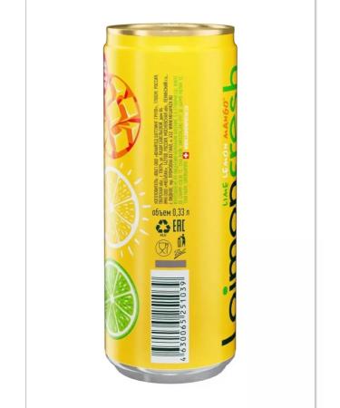 Laimon Drinking drink Fresh Mango 0.33 x 12 pcs - Buy Online on GoSupps.com