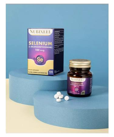 NUBIXEEL Selenium Selenium Nubixil 100 g 100 tablets