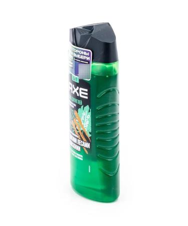 Axe Gel-shampoo for shower AKS Power of the jungle 3 in 1 250ml - Buy Online on GoSupps.com