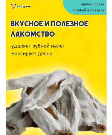 ECO-drying Rabbit ears 100 g - Buy Online on GoSupps.com