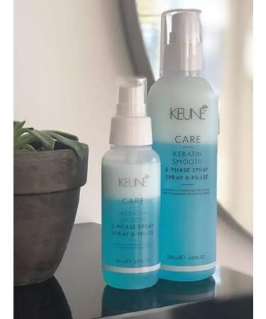 KEUNE Two-phase Care Keratin Smooth 200 ml air conditioning - Buy Online on GoSupps.com