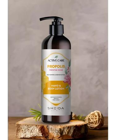 SHEIDA Hand and body lotion with propolis and rose - Buy Online on GoSupps.com