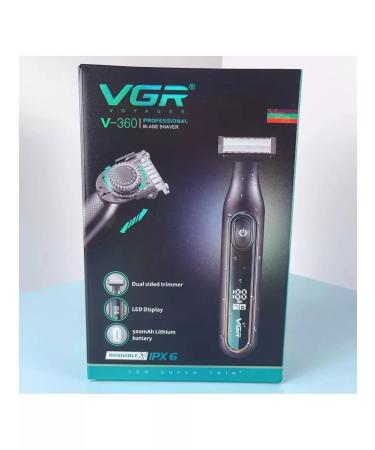 VGR Trimmer for the body beard and mustache - Buy Online on GoSupps.com