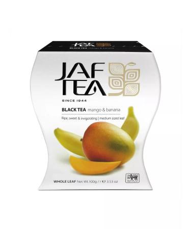 Jaf Tea Tea black jaf mango and banana 100 g - Buy Online on GoSupps.com