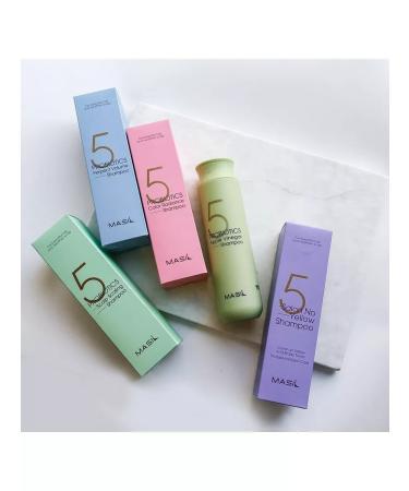 MASIL Yellow -shaped shampoo for lightened hair 500 ml - Buy Online on GoSupps.com