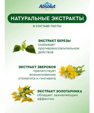 Absolut Toothpaste for sensitive gums 2x110g - Buy Online on GoSupps.com