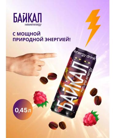 Baikal Natural Energi Raspberry-Dick Currant 12 pcs x 0.45 l - Buy Online on GoSupps.com