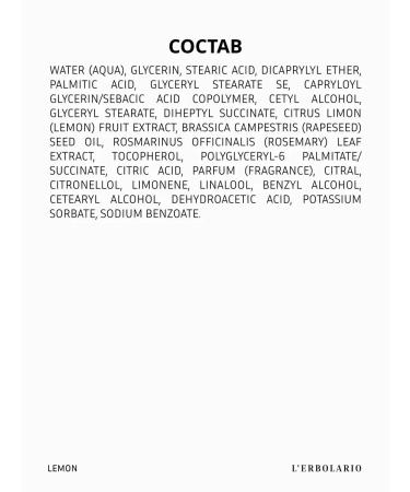 L'ERBOLARIO Hand cream moisturizing nutritional lemon hand Cream 75ml - Buy Online on GoSupps.com