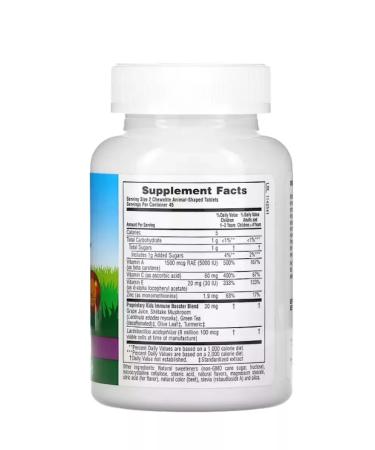 Nature's Plus Vitamins for children chewing Animal Parade 90 pieces - Buy Online on GoSupps.com