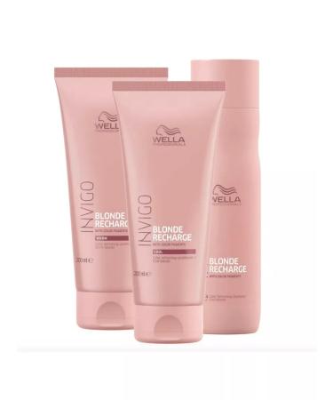 WELLA PROFESSIONALS Wella Blonde Recharge shampoo-neutralizer of yellowness - Buy Online on GoSupps.com