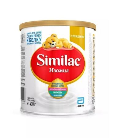 Similac Isomil a dry mixture for children from birth 400 g-1pcs