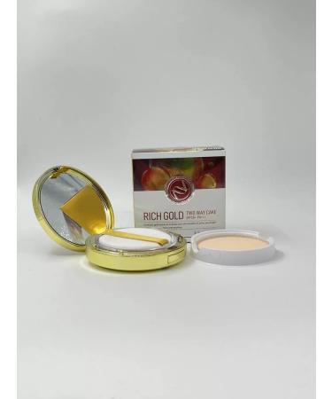 Beauty is nearby Facial powder matting with gold