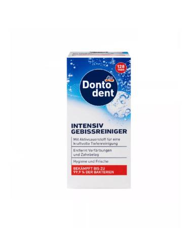 Dontodent Dentures cleaning tablets 128 pcs