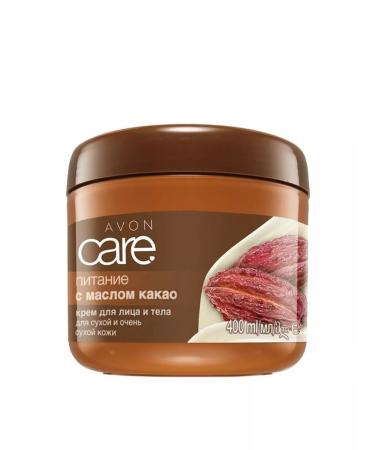AVON Face and body cream with cocoa oil power 400 ml - Buy Online on GoSupps.com