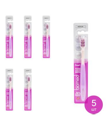 Biomed Pearl White Medium average 5 pcs