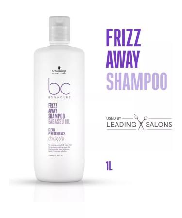 Schwarzkopf Professional BC Frizz Away shampoo for smooth hair 1l - Buy Online on GoSupps.com