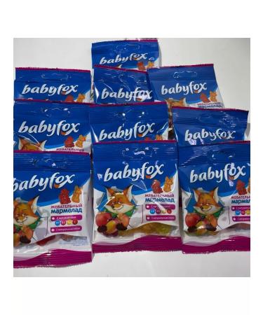 Chewing marmalade Babyfox 20pcs - Buy Online on GoSupps.com