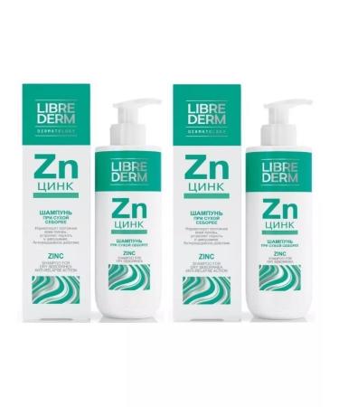 LIBREDERM Shampoo zinc 250 ml-2pcs