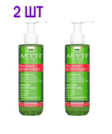 BIOPHARMLAB LLC Librider Aevit gel matting d wasch 200ml - 2 pcs