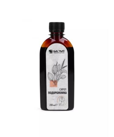 Biolith Plantain syrup 200 ml - set 2 pcs - Buy Online on GoSupps.com