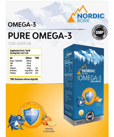 Swiss bork Vitamins omega 3 for children Minerals fish oil - Buy Online on GoSupps.com
