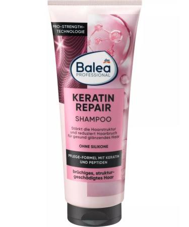 Balea Keratin Repair shampoo for dry damaged hair 250 ml