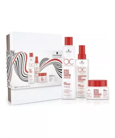 Schwarzkopf Professional Repair Rescue Restoring hair set 250+200+200 - Buy Online on GoSupps.com