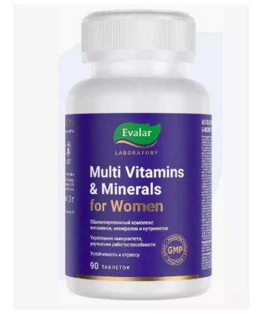 Evalar Multivitamins and Minerals Women's 90 pcs