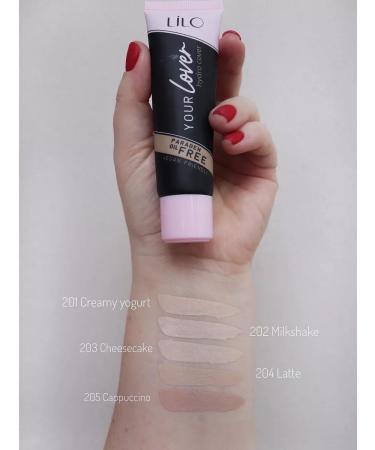 LiLo Tonal Cream YOUR LOVER HUDRO COVER TOT 201 Creamy - Buy Online on GoSupps.com