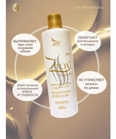 Esk Professional Botox for restoration and smoothing of hair zap liquido - Buy Online on GoSupps.com