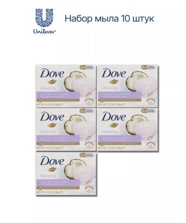 DOVE Cream soap coconut milk and jasmine 135g 5 pcs - Buy Online on GoSupps.com