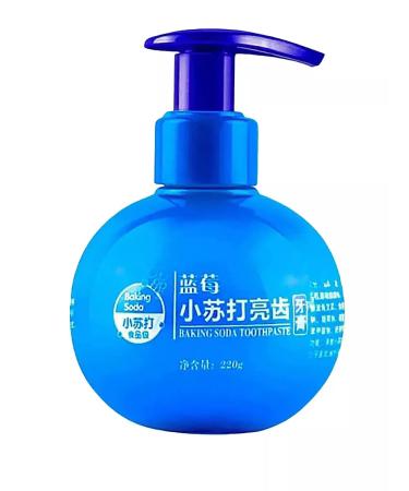 astracos White -white Baking Soda toothpaste with blueberries - Buy Online on GoSupps.com