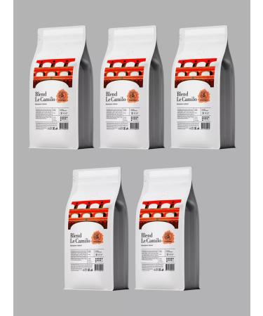 Parizano Coffee in grains 1 kg le camilo set 5 packs