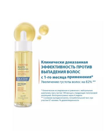 DUCRAY Creastim Reactiv lotion against hair loss 60ml - Buy Online on GoSupps.com