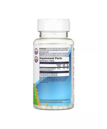 KAL Children's vitamin D3 600 IU 600 IU 15 g 120 tablets - Buy Online on GoSupps.com