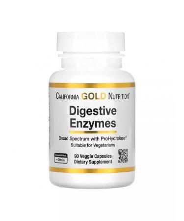 California Gold Nutrition Broad spectrum digestive enzymes 90 capsules