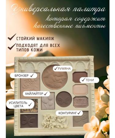 Feature shadows palette for makeup highlighter contouring blush - Buy Online on GoSupps.com