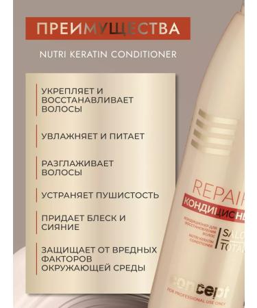 CONCEPT MOSCOW Air conditioning for hair restoration 300 ml - Buy Online on GoSupps.com