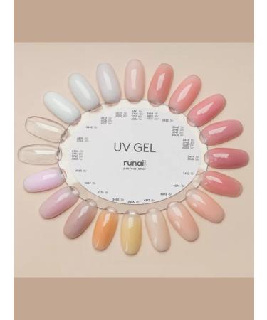 RUNAIL Camouflage UV gel for nail extension 3451 15 grams - Buy Online on GoSupps.com