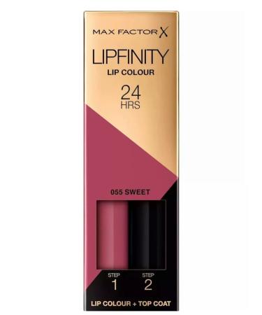 MAX FACTOR Lipstick lipfinity lip color tone 055 Sweet