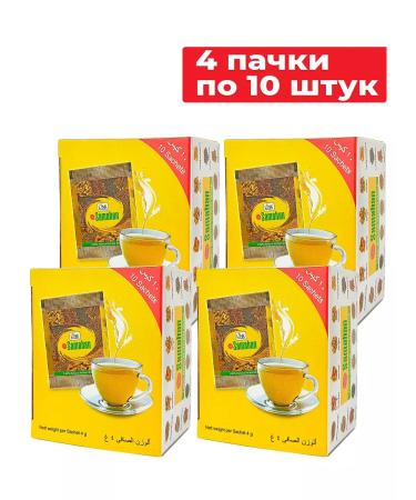 SAMAHAN Samakhan tea from a cold Sri Lanka 40 pcs. (4x10 pcs.) - Buy Online on GoSupps.com