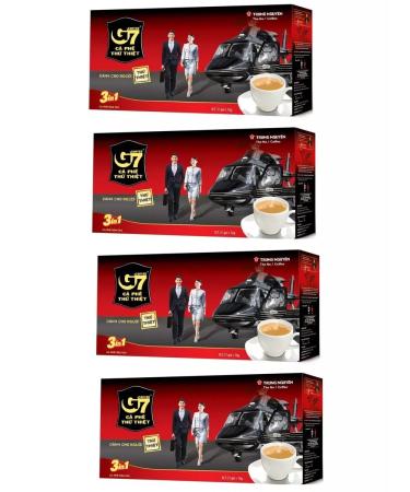 TRUNG NGUYEN Soluble coffee G7 3V1 4PAK Po (21 Pack*16g)