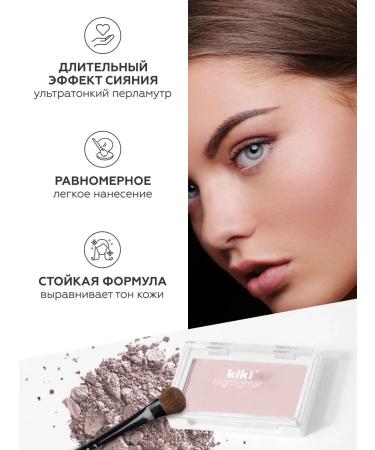 KIKI Highlighter for Facial Palette light pink Highlighter - Buy Online on GoSupps.com