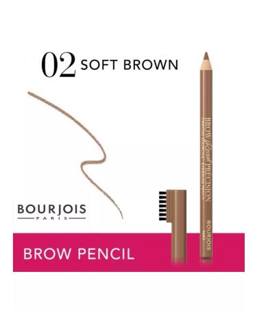 Bourjois Brow Reveal Precision eyebrow pencil 02 Soft Brown