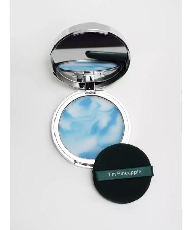 Bronze Girl Face powder matting colorless compact