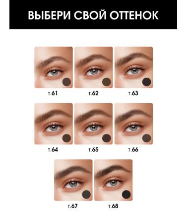 Kiki Eyebrow pencil brown persistent tone 66 - Buy Online on GoSupps.com