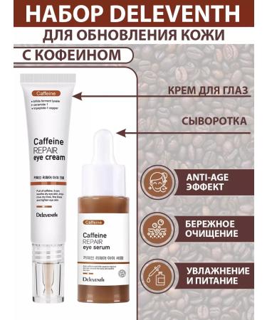 Lolocandy Korean skin set around the eyes with caffeine