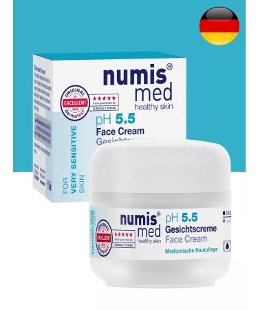 Numis Med pH 5.5 Facial cream for sensitive skin 50ml - Buy Online on GoSupps.com